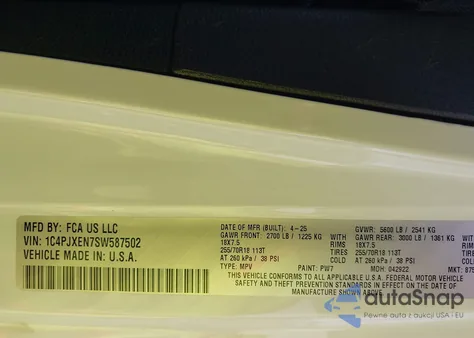 2025 Jeep Wrangler 4-Door Sahara 4X4 from USA, damaged, VIN 1C4PJXEN7SW587502